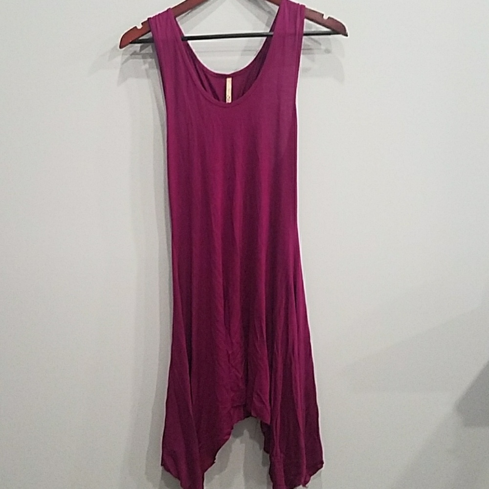 Casual jersey knit dress